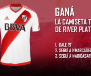 Ganá la camiseta titular River Plate adidas 2016 - Marca de Gol