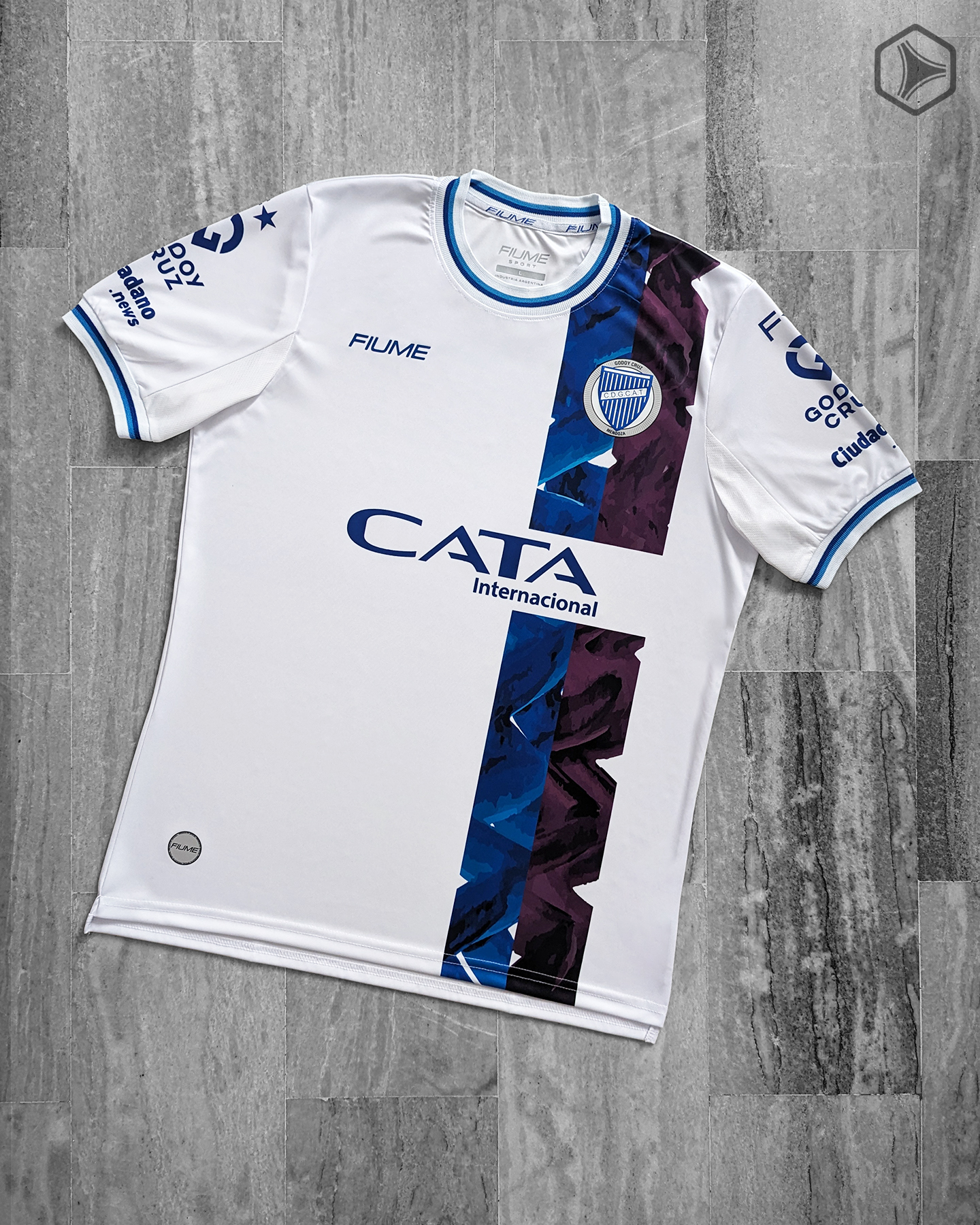 Camisetas Fiume Sport de Godoy Cruz 2024 Alternativa