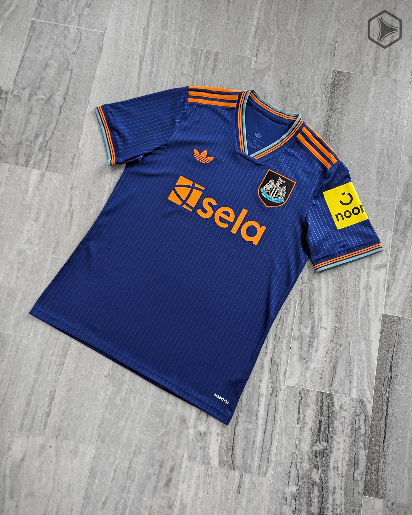 Tercera camiseta adidas del Newcastle United 2025 2026