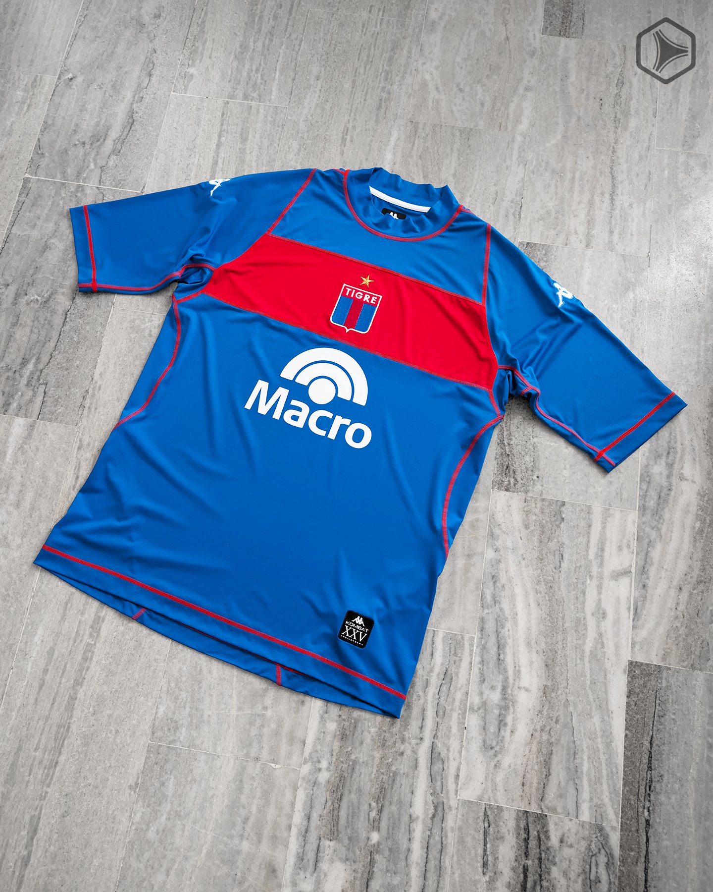 Camiseta Kappa Kombat XXV de Tigre