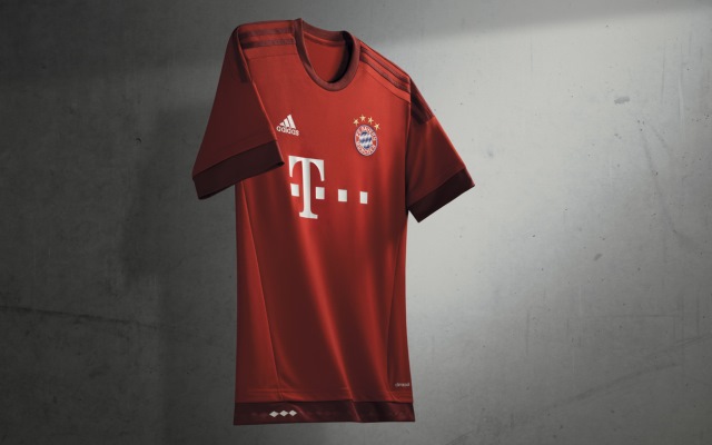 Camisetas más vendidas 2015 - Bayern Munich