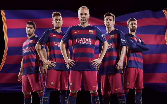 Camisetas más vendidas de 2015 - FC Barcelona
