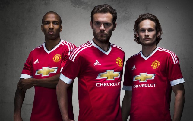 Camisetas más vendidas 2015 - Manchester United