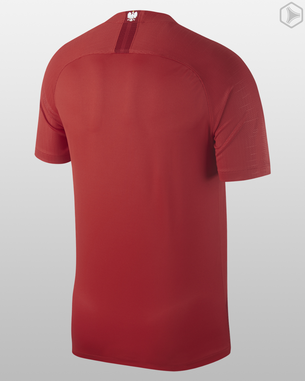 camiseta alternativa nike de polonia mundial 2018 back