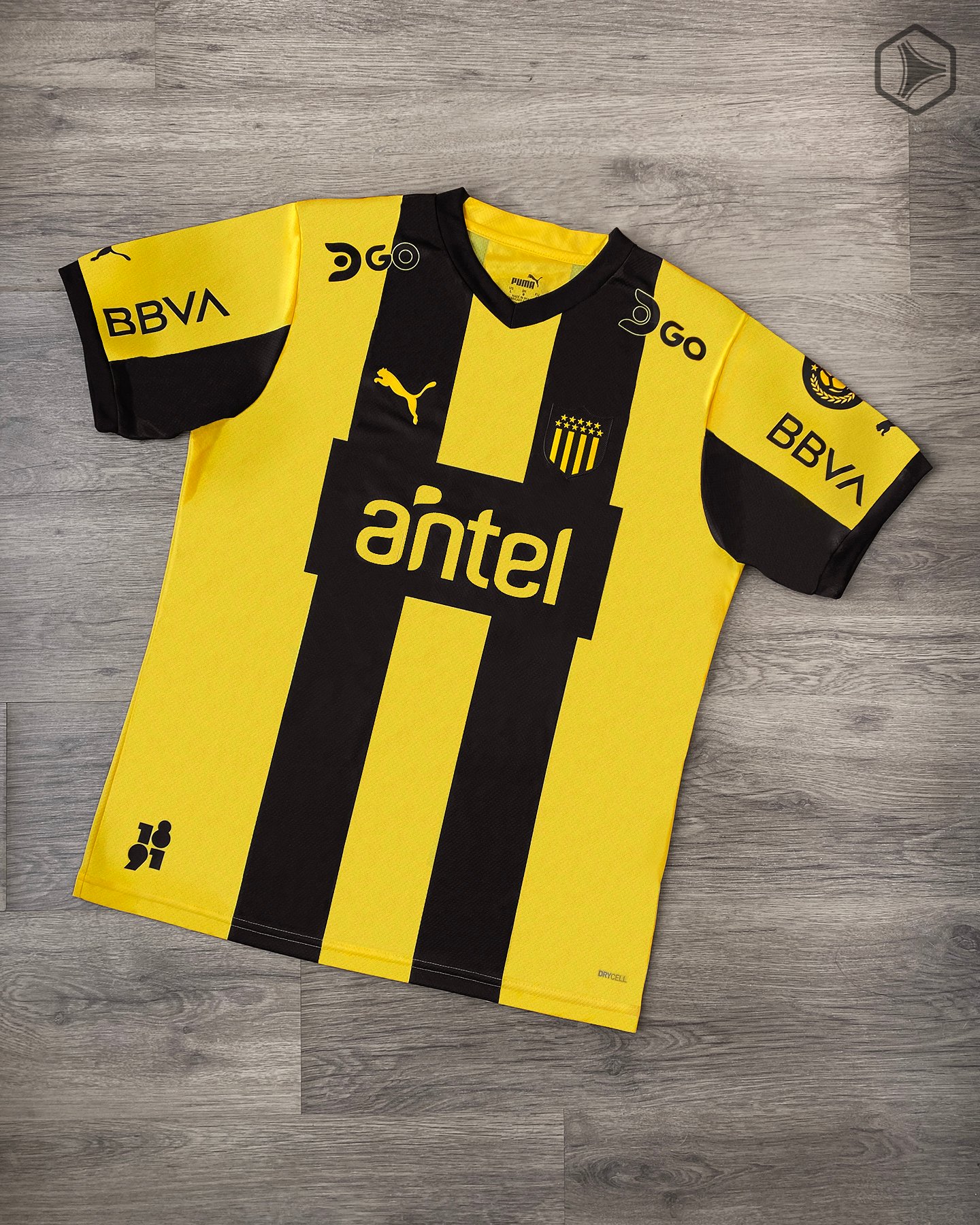 Review Camiseta titular PUMA de Peñarol 2023 Marca de Gol