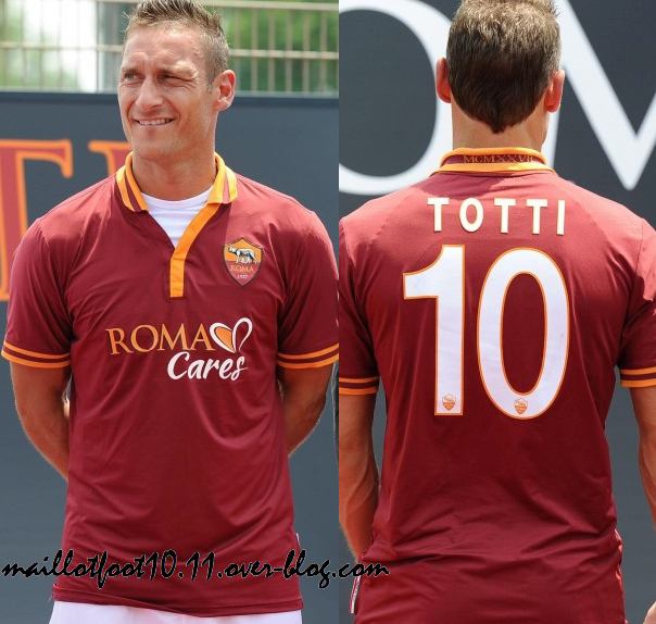 George Eliot factible Salida Nueva camiseta Roma sin marca 2013-14 - Marca de Gol