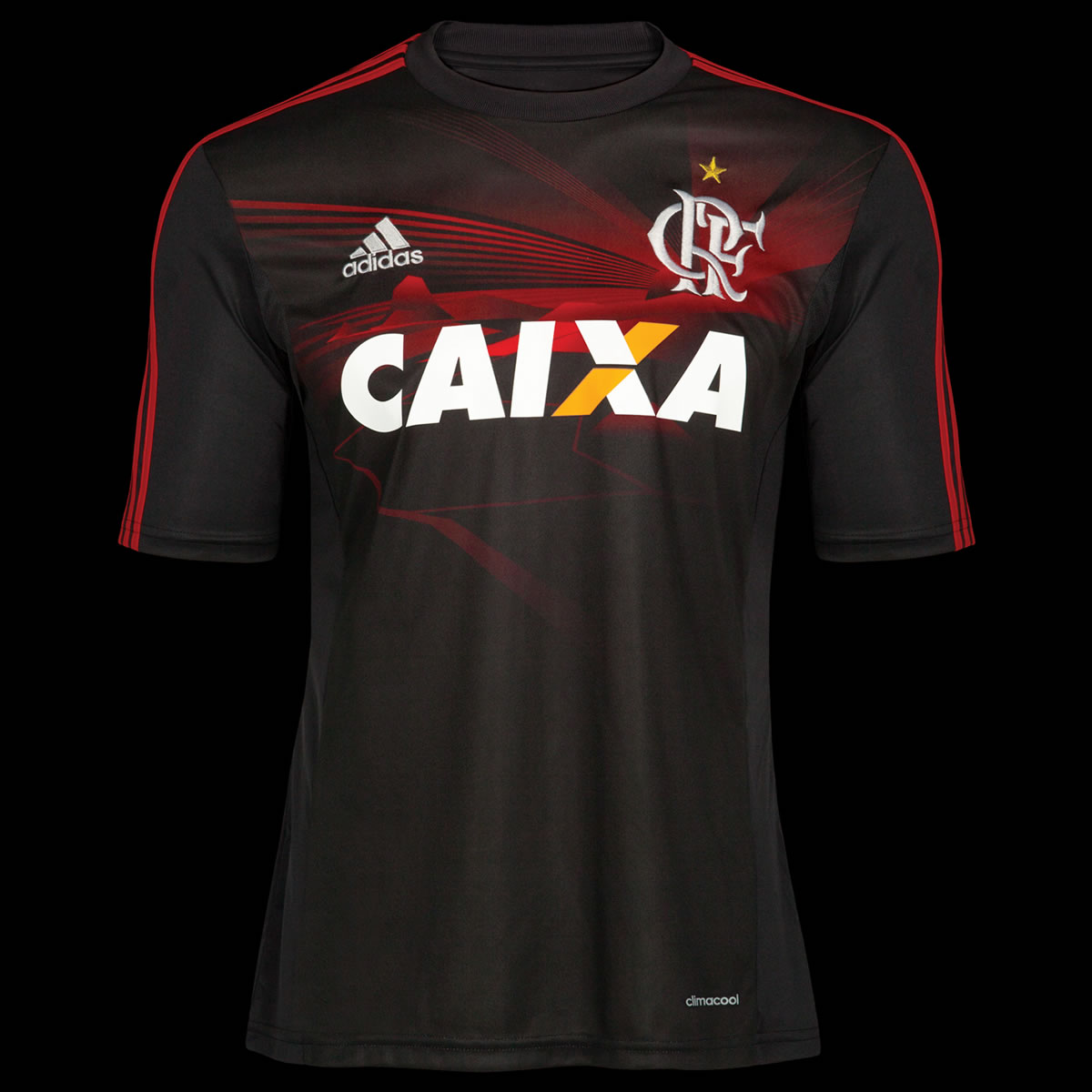 Camiseta 3 Flamengo de Brasil adidas 2013-14 - Marca de Gol