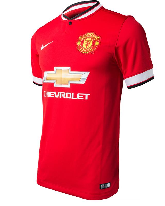 Camiseta Manchester United Nike Chevrolet 2014_15 01 - Marca de Gol
