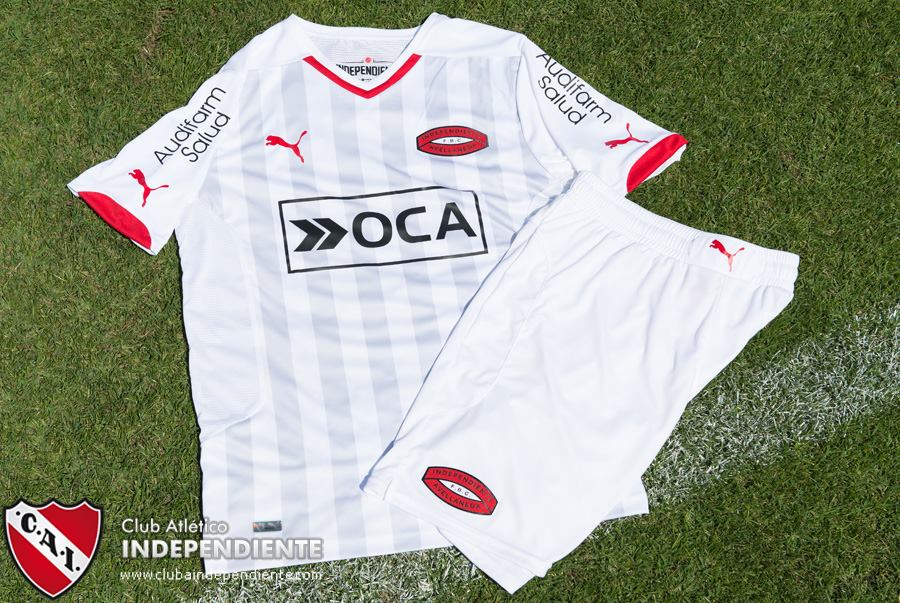 Camiseta Club Atlético Independiente Puma Branco Vermelho, Camiseta,  camiseta, branco, ativo Camisa png