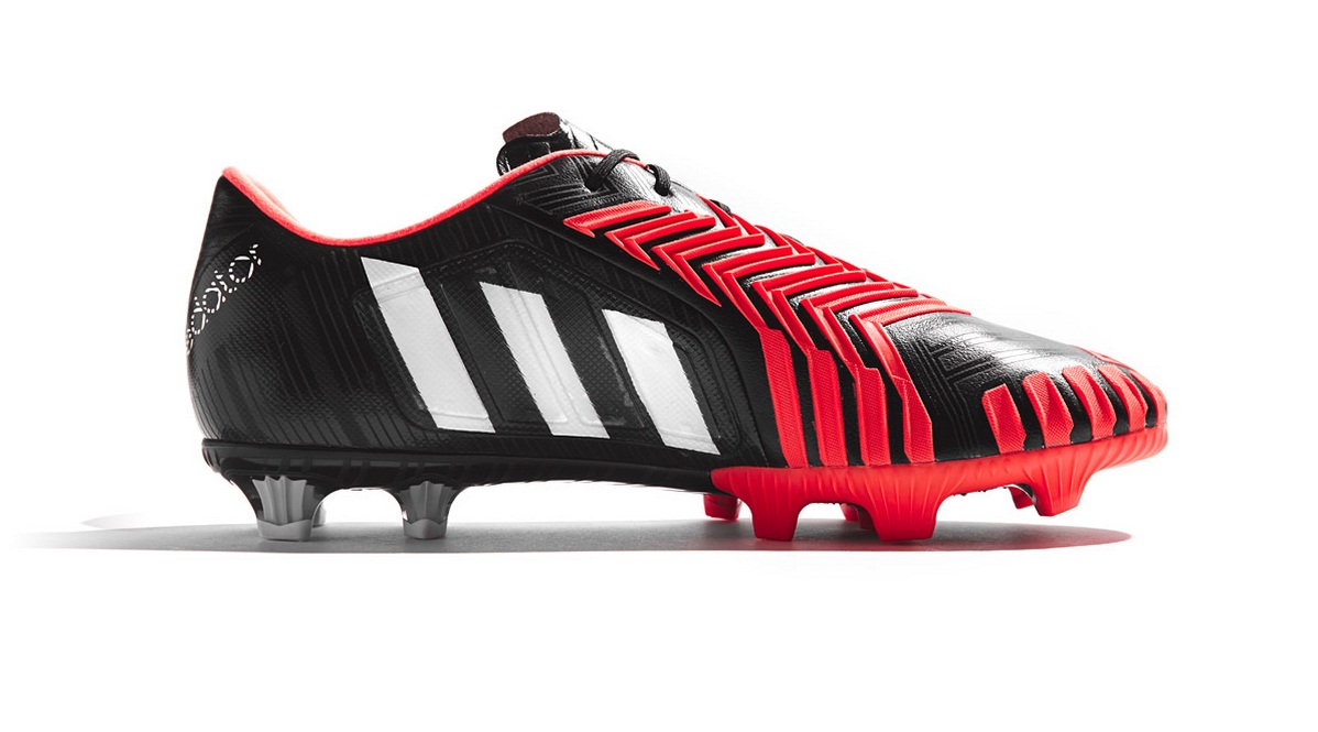 adidas predator instinct Black-Red-White 2 - Marca de Gol