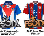 Madureiro Bayern Munich mejores camisetas 2014