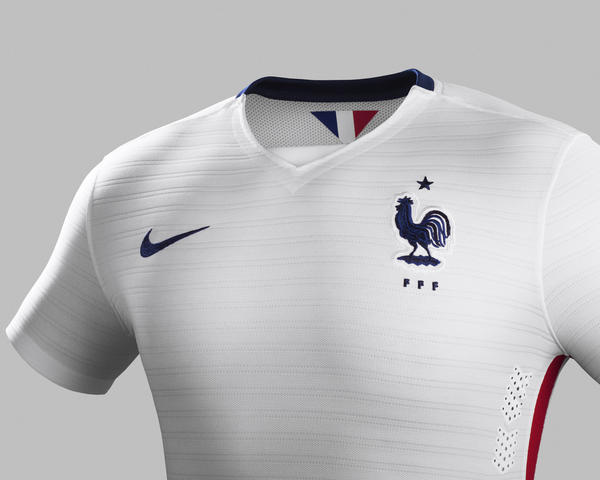 Camiseta Francia Nike 2015_16 alternativa Marca