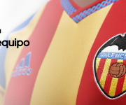 Camiseta Valencia adidas away Senyera 2015-16