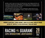 Racing Hospitality Copa Libertadores 2015