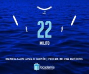 Camiseta Alternativa Topper Racing Club 2015 Preventa – Milito