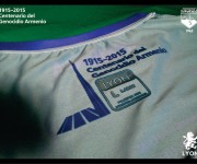 Camiseta Deportivo Armenio Genocidio Armenio Lyon 2015 06