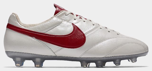 fragancia Doctrina Querer Nike Premier Tiempo Legend White-Red - Marca de Gol