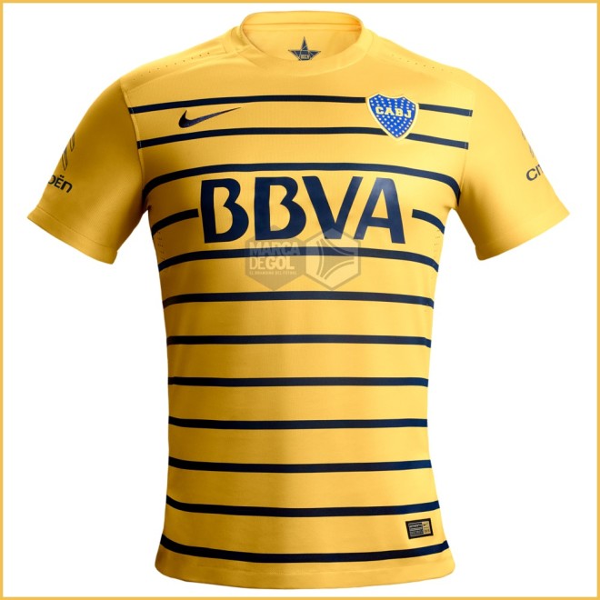 Nike camiseta alternativa de Boca Juniors 2016
