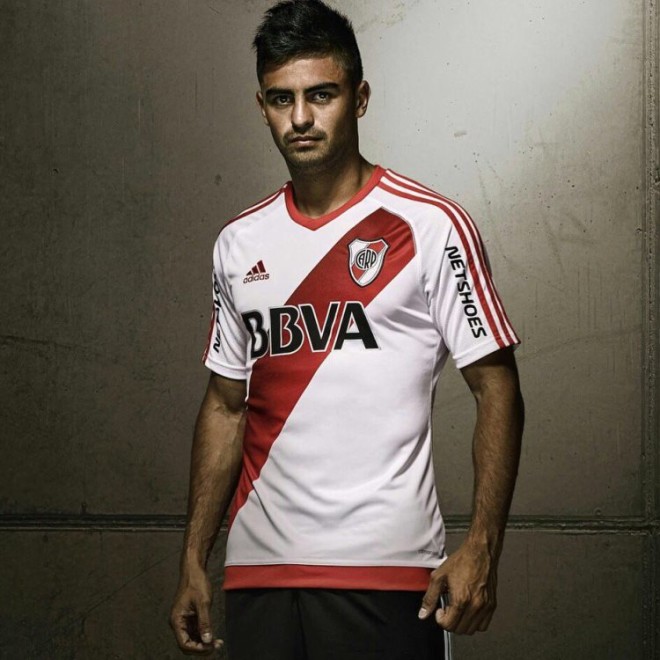 camiseta titular River Plate 2016 - Pity Martínez