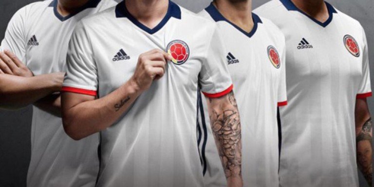 Nueva camiseta de Colombia para la Copa América Centenario