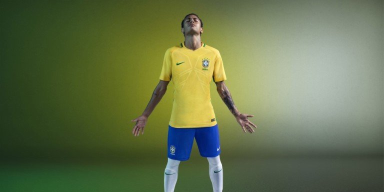 Nuevas camisetas de Brasil para la Copa América Centenario