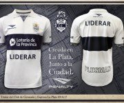 Camisetas de Gimnasia y Esgrima La Plata 2016 – Titular