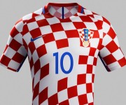 Camisetas Nike Euro 2016 – Croatia Home