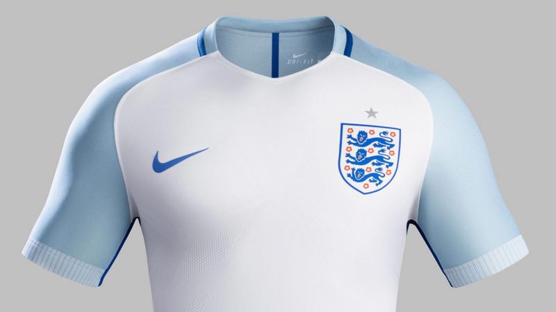 lápiz Indefinido quiero Camisetas Nike Euro 2016 - England Home - Marca de Gol