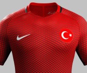 Camisetas Nike Euro 2016 – Turkey Home