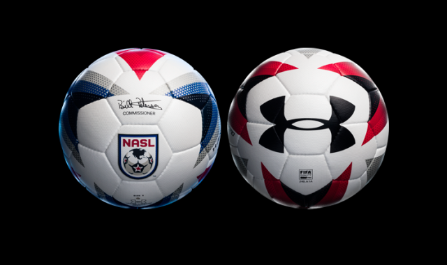 Generacion Otros lugares Chip Under Armour lanza balón oficial de la NASL - Marca de Gol