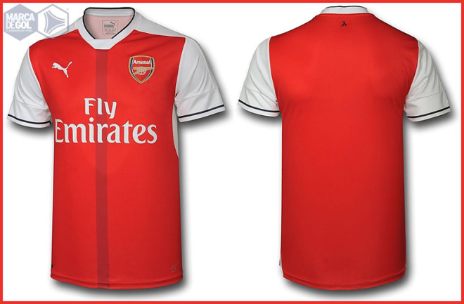 Arsenal FC PUMA Home Kit 2016