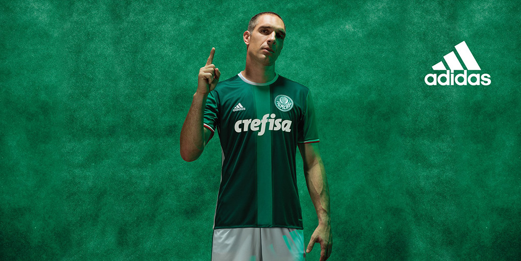 Camiseta titular adidas Palmeiras 2016