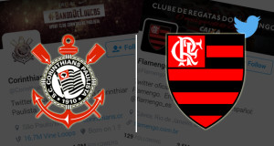 Corinthians y Flamengo Twitter