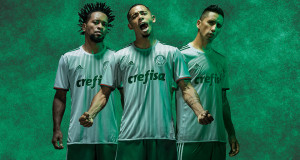 Camiseta suplente del Palmeiras 2016