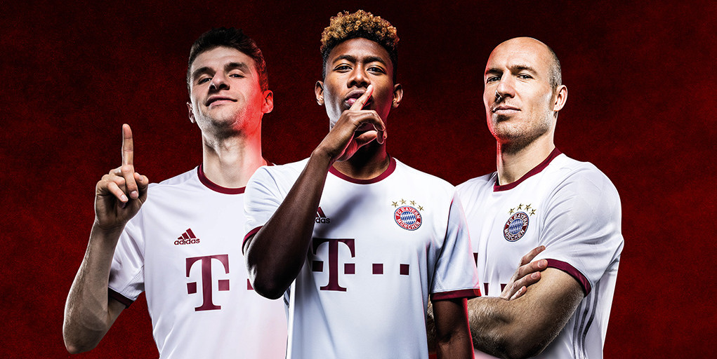 adidas Bayern Munich Third Kit 2016 17
