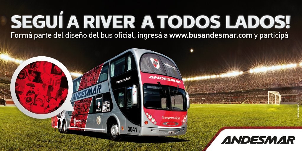 Andesmar omnibus de River Plate