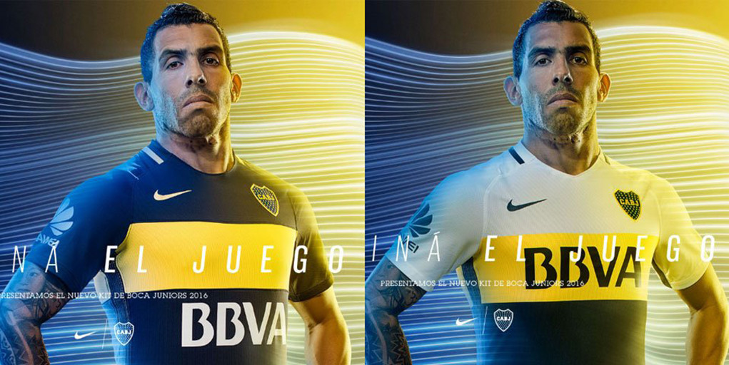 camisetas Boca Juniors Nike 2016