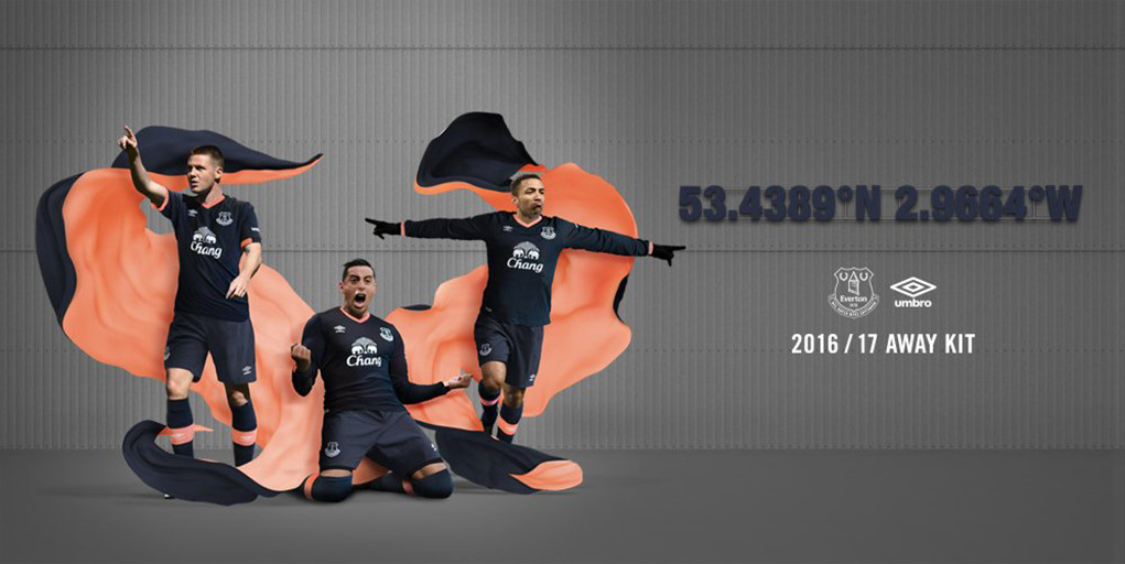 Everton Umbro Away Kit 2016 17