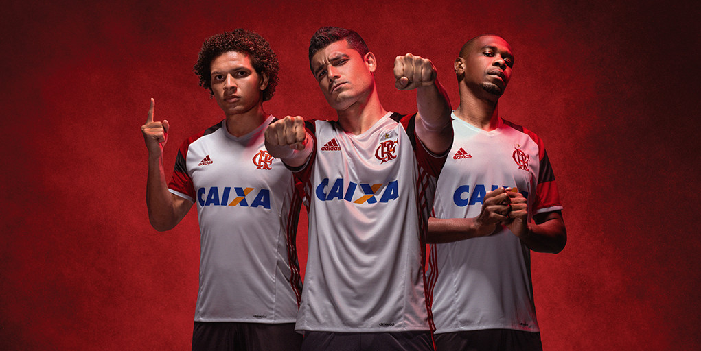 Segunda camisa Flamengo adidas 2016 17