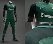 Segunda equipación Nike del Athletic Club 2016-17