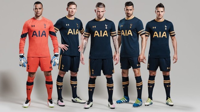 Under Armour Tottenham Kits 2016 2017 Away