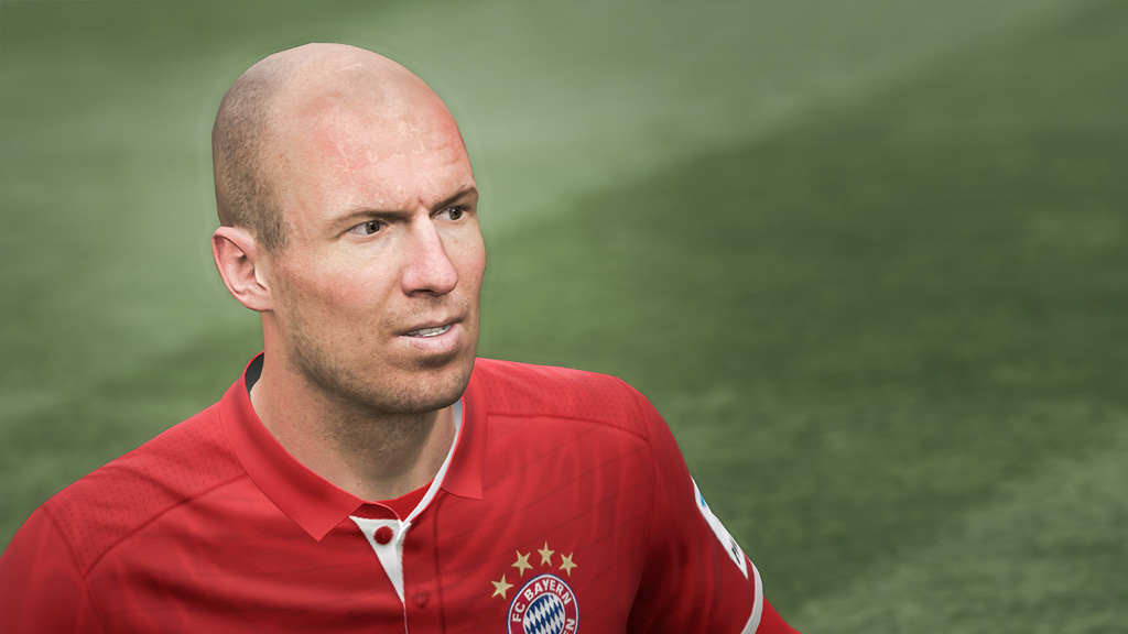 Bayern Munich en el FIFA 17 Robben