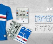 Camiseta JOMA Sampdoria 70 aniversario – Header