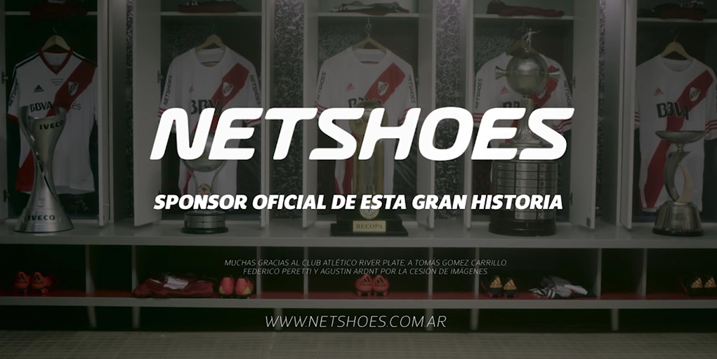 Manga de campeones River Plate Netshoes