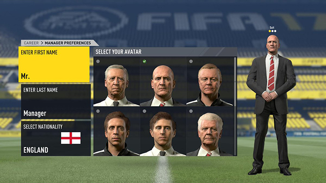 Modo carrera del FIFA 17