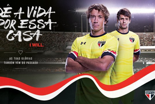 Tercera camisa Sao Paulo Under Armour 2016 17