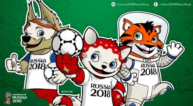 Mascota de Rusia 2018