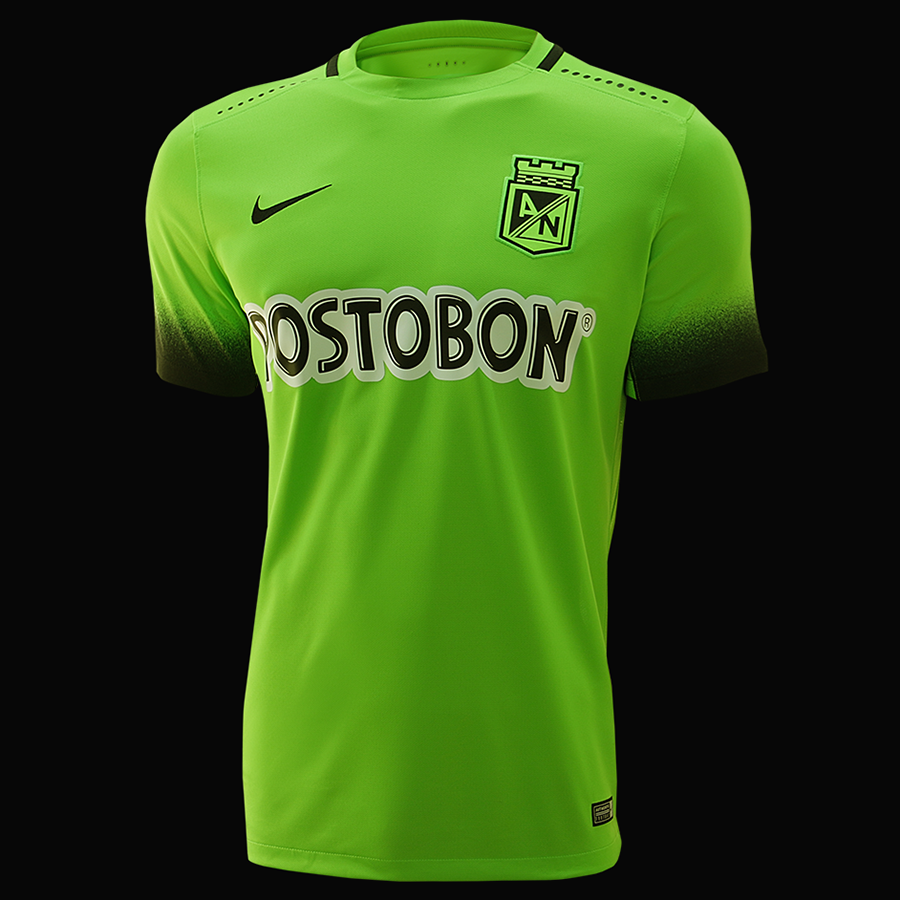 Tercera camiseta Atlético Nacional Nike 2016 17