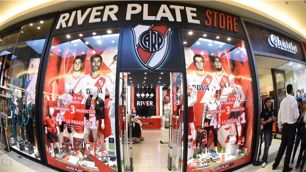 Inaugurado el River Plate Store San Justo Shopping - Marca de Gol