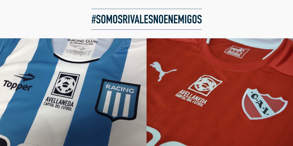 #SomosRivalesNoEnemigos Independiente y Racing
